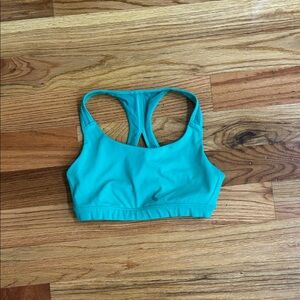 Athleta Vibrant Green Sports Bra